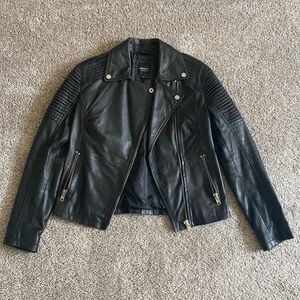 Barneys originals leather jacket